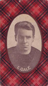 1922 McIntyre Bros. Football Champions Series 2 #NNO Len Gale Front